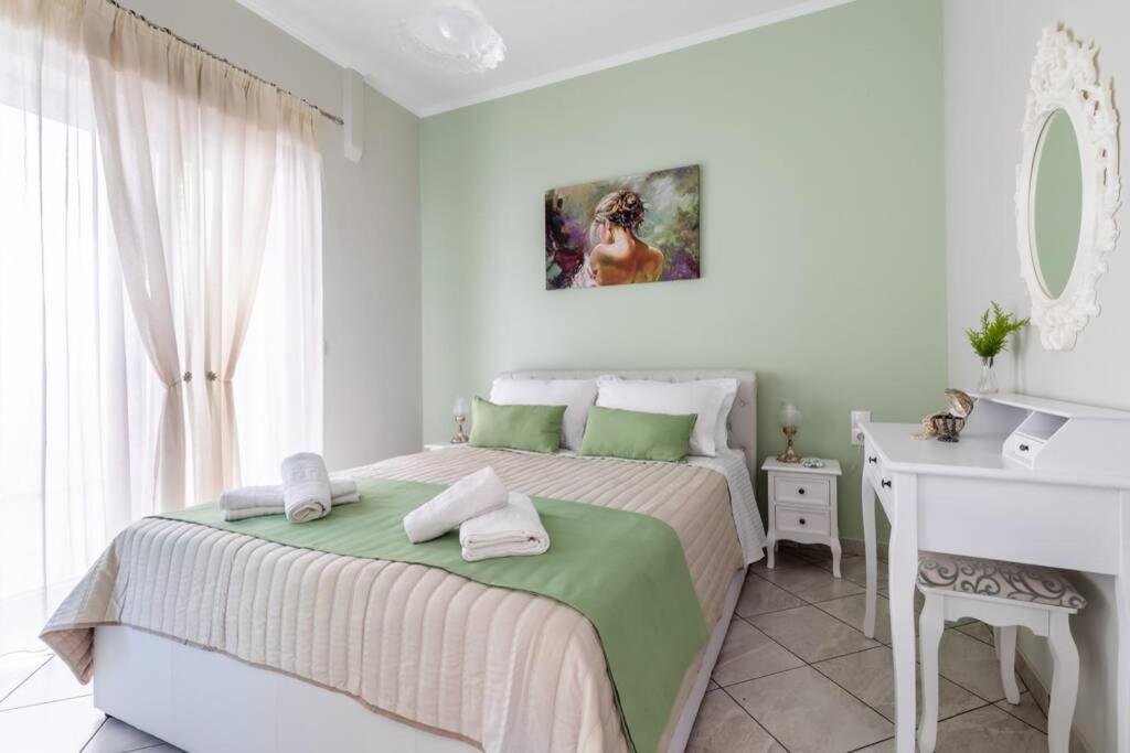 Meandros Apartment Garden View سكوبيلوس تاون المظهر الخارجي الصورة