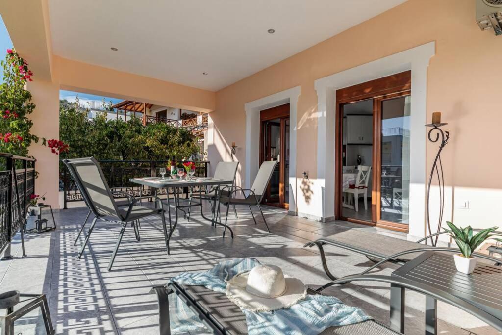Meandros Apartment Garden View سكوبيلوس تاون المظهر الخارجي الصورة
