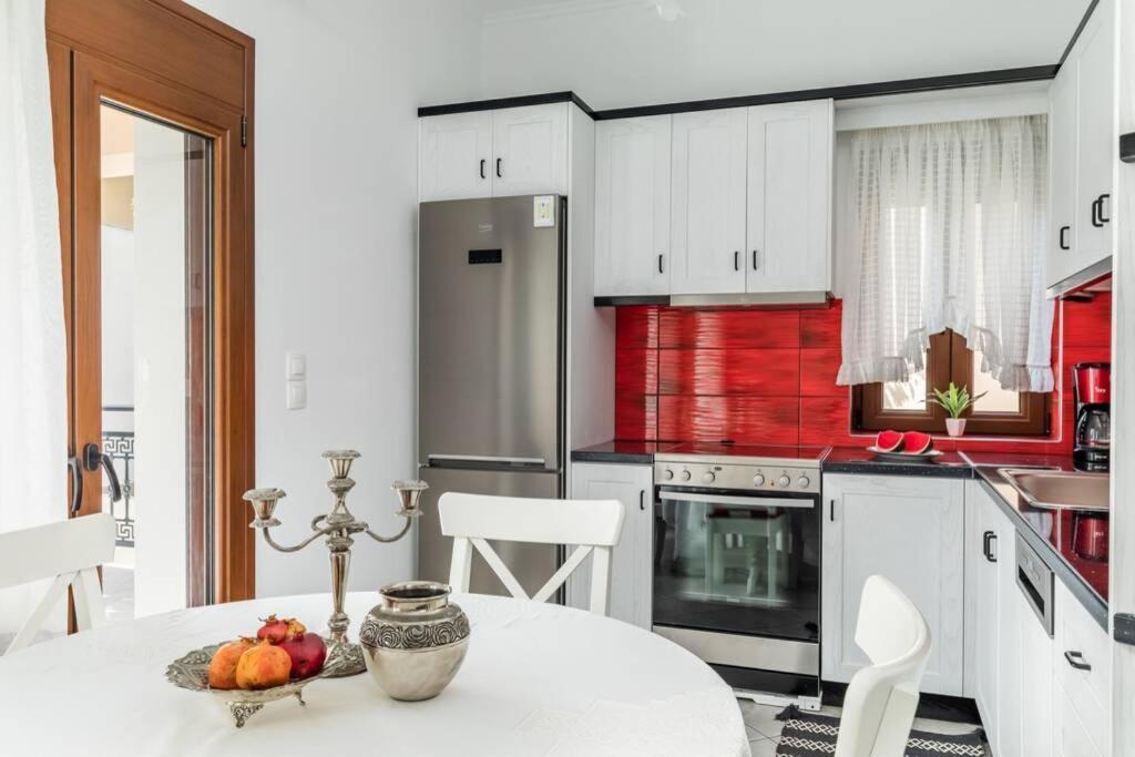 Meandros Apartment Garden View سكوبيلوس تاون المظهر الخارجي الصورة
